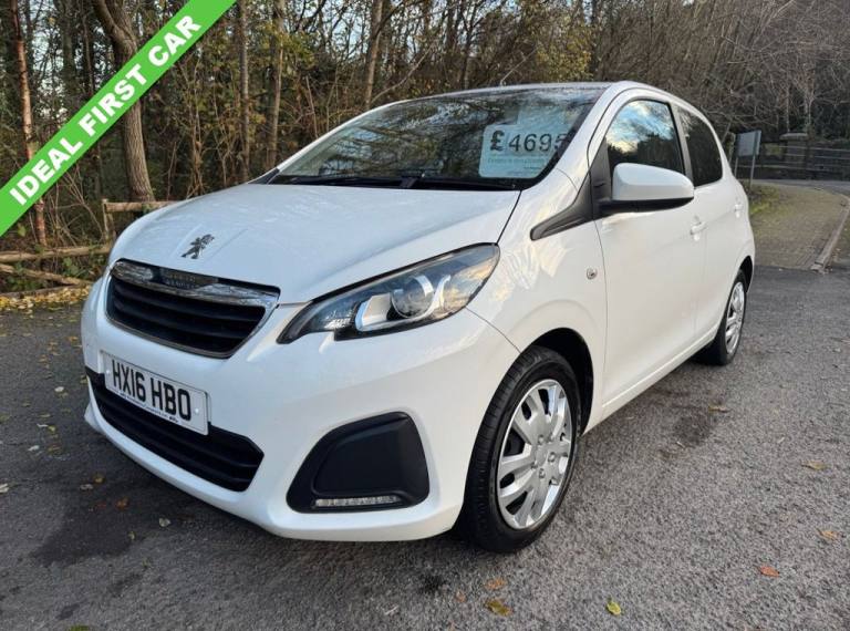 2016 Peugeot 108 1.0 Active 5dr HATCHBACK PETROL Manual