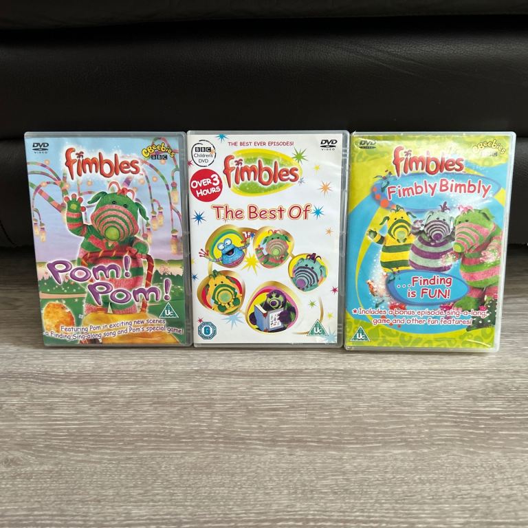 CBeebies Fimbles DVDs