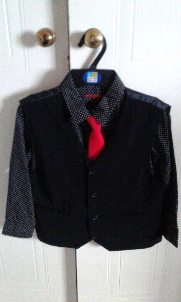 Boy's Shirt, Tie &:Waistcoat
