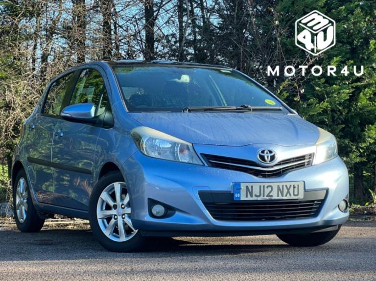2012 Toyota Yaris 1.3 Yaris T Spirit VVT-i CVT 5dr Hatchback Petrol Automatic