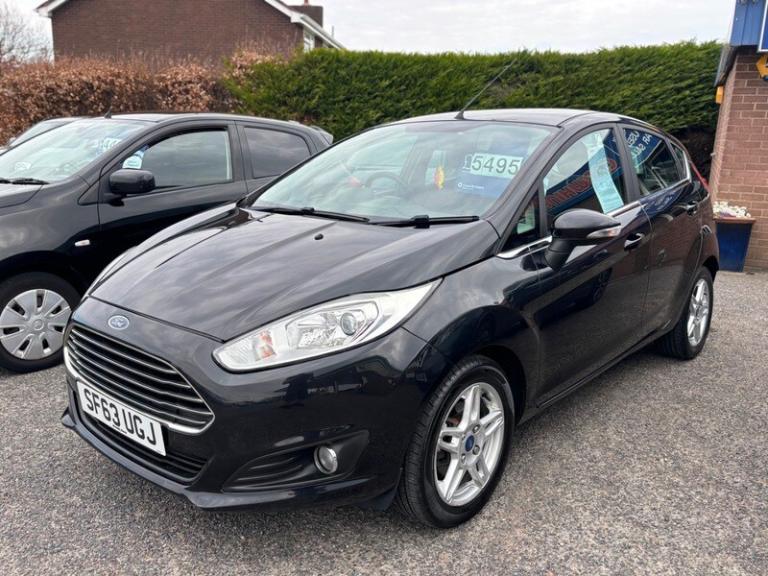Ford Fiesta ZETEC 63k MINTER IN BLACK METALLJC EXCELLENT PEDIGREE 12 MONTH MOT
