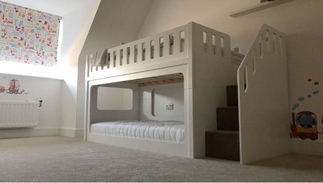 Kids Bunk bed with stairs 