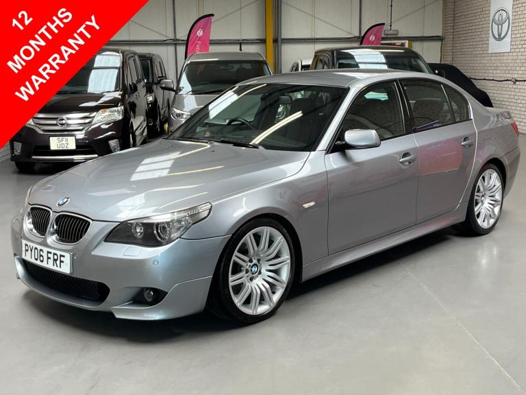 2006 06 BMW 550i 4.8 V8 M SPORT AUTO - ONLY 37,000 MILES & FSH