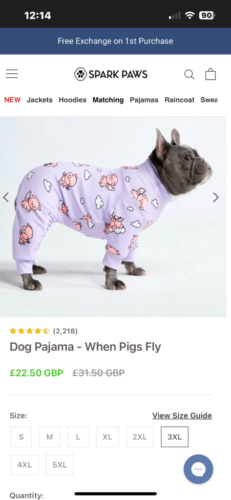 Pet pjs
