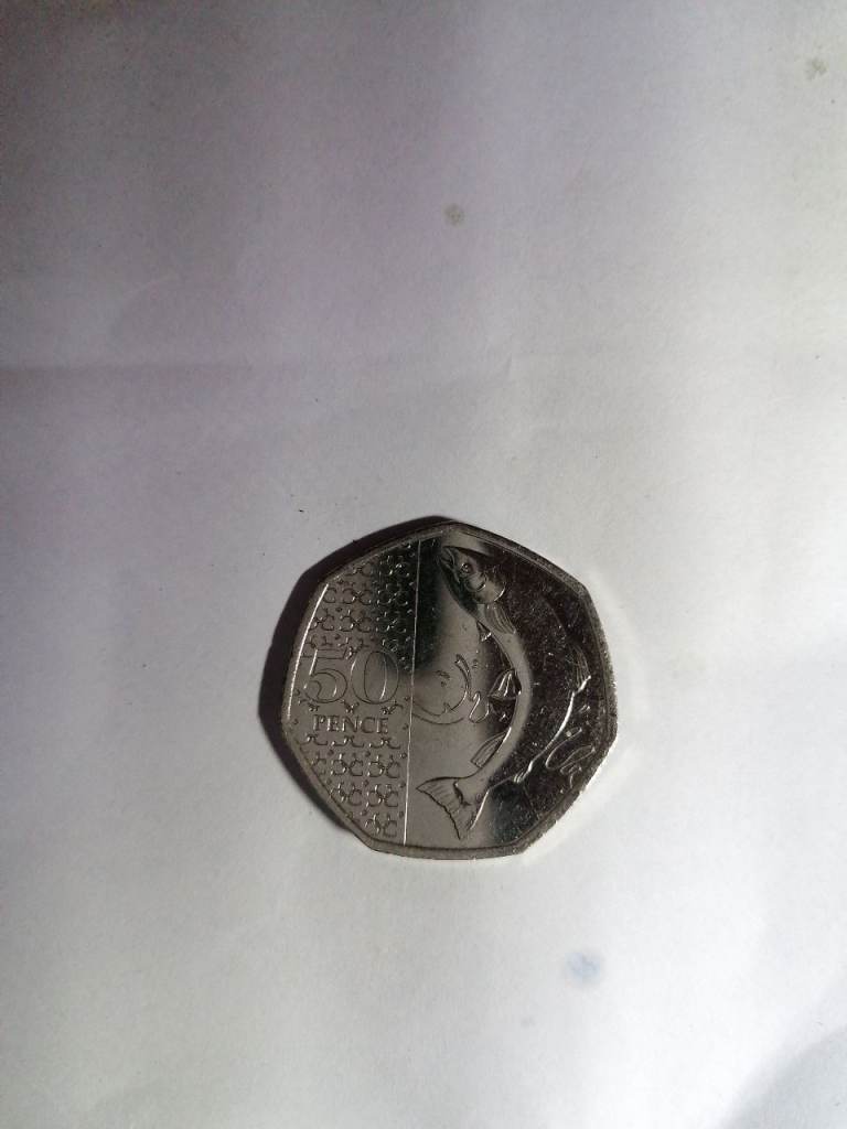 Atlantic Salmon 50p Coin 