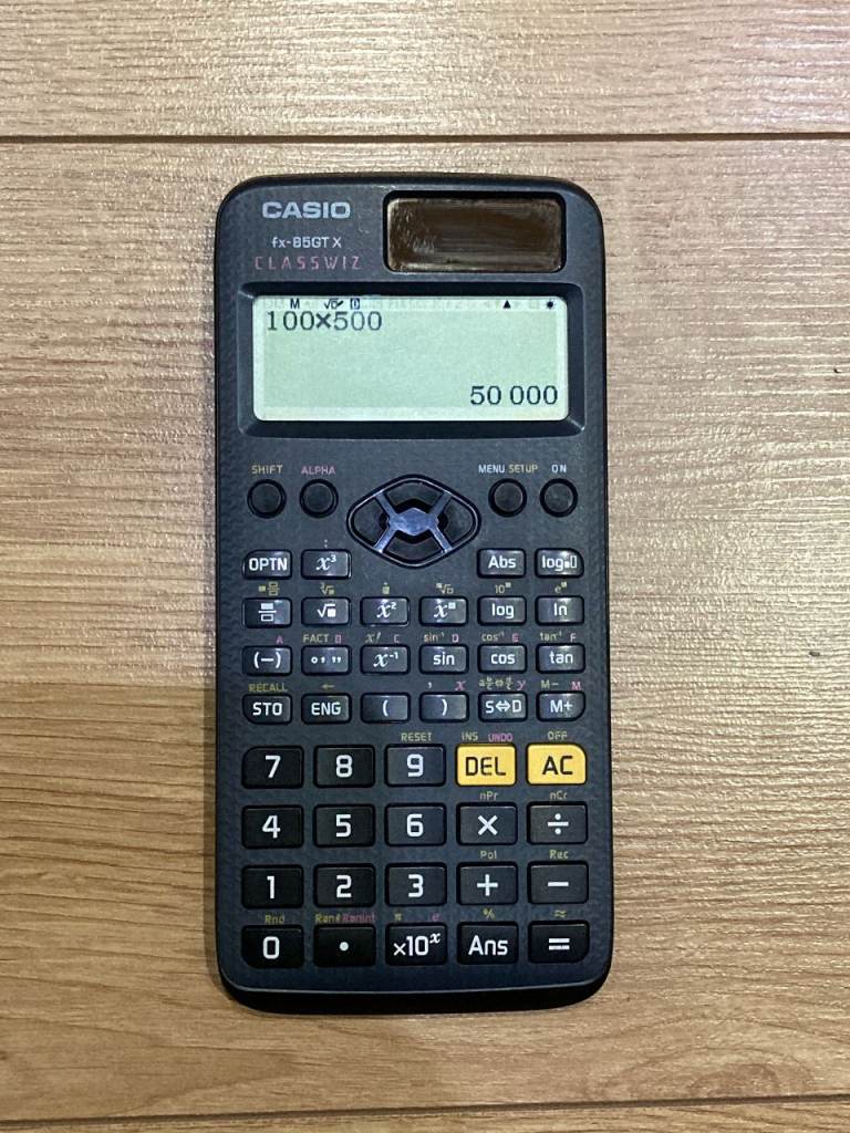 image for Casio Classwiz fx-85GTX Black Scientific Calculator 