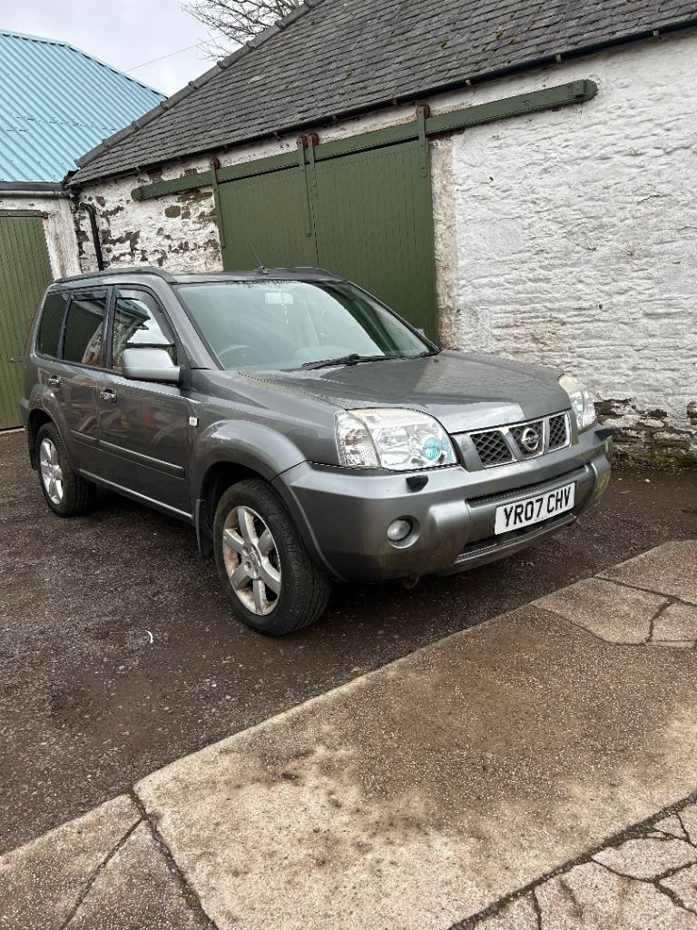 2007 NISSAN X TRAIL 4x4 63000 MILES ( SPARES OR REPAIR)