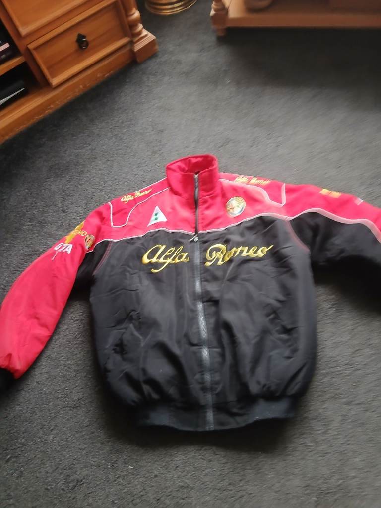 Alpha Romeo car racing jacket xxl