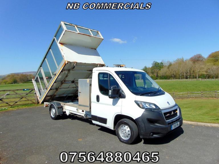 2019 PEUGEOT BOXER CAGED TIPPER, DROPSIDE, ## DIRECT COUNCIL ##