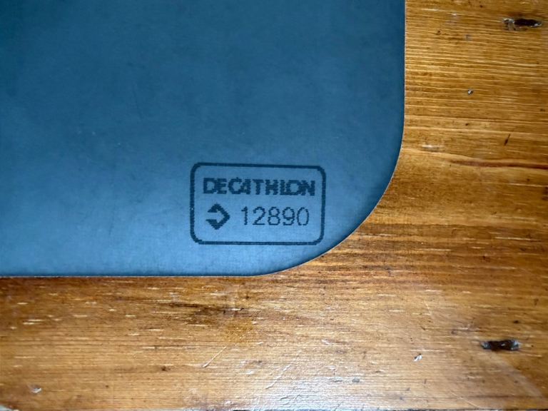 4 mm Decathlon KIMJALY Thick Ultra Grippy Dynamic Yoga Mat - Grey