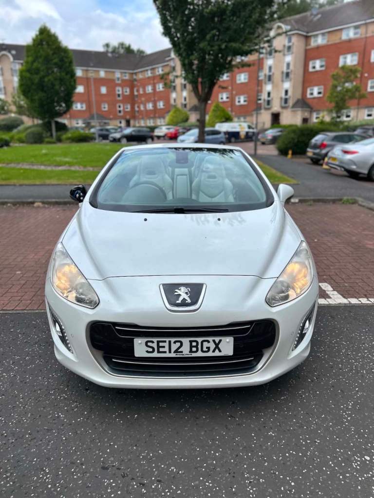 Peugeot, 308, Convertible, 2012, Manual, 1598 (cc), 2 doors