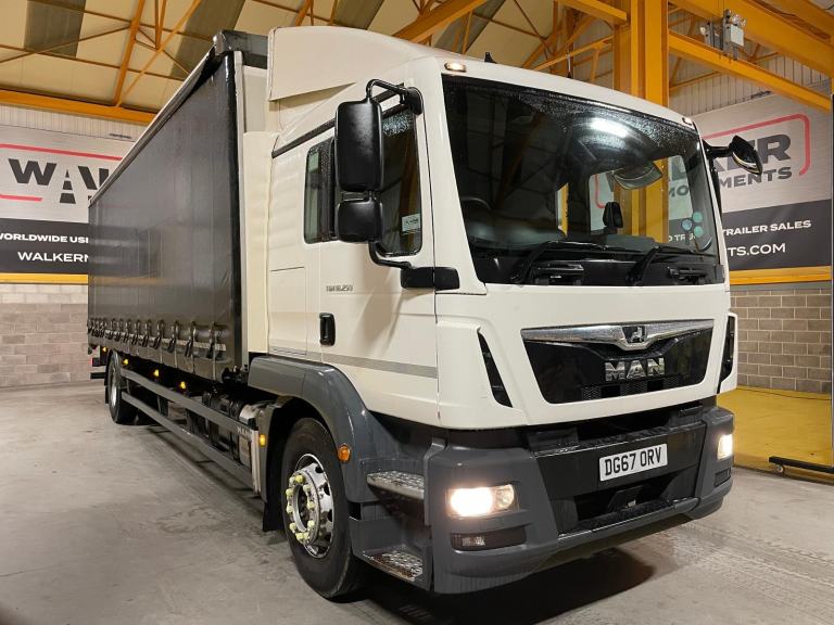 MAN TGM 18.250 *EURO 6* 4X2 CURTAINSIDER - 2017 - DG67 ORV