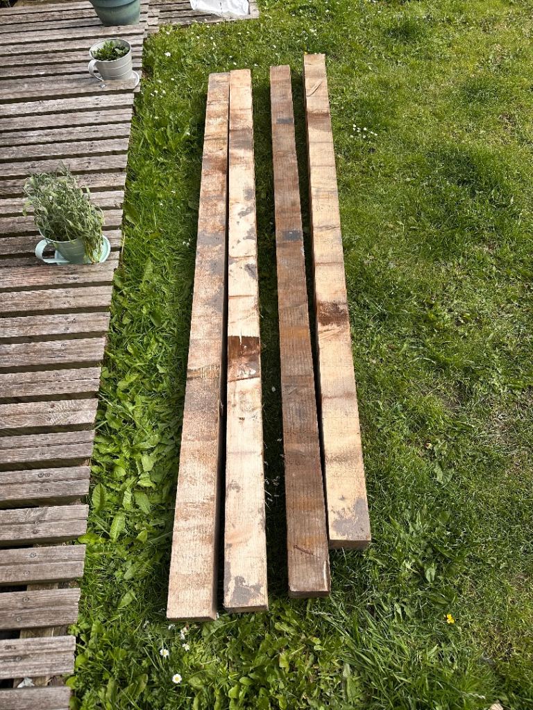 Reclaimed Timber Lengths – Good for Garden Projects