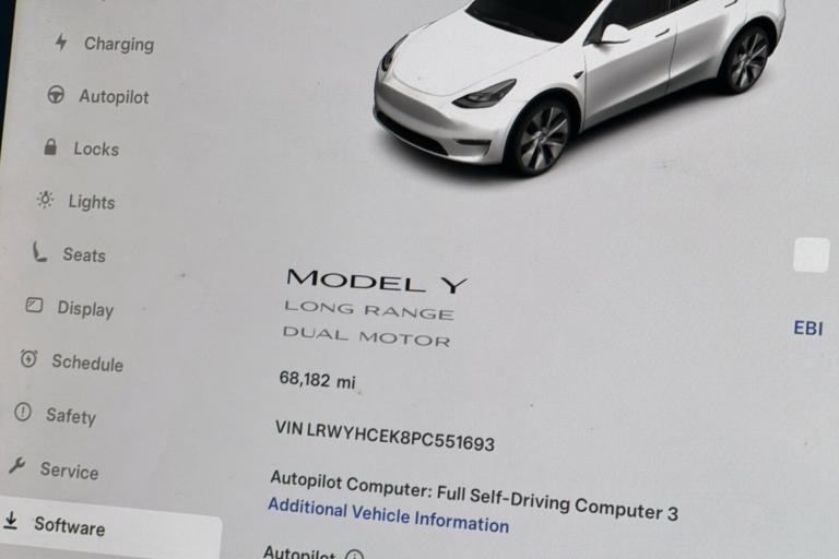  Tesla Model Y dual Motor Long Range Suv 5dr Electric Auto 4wde 384 Bhp Electric