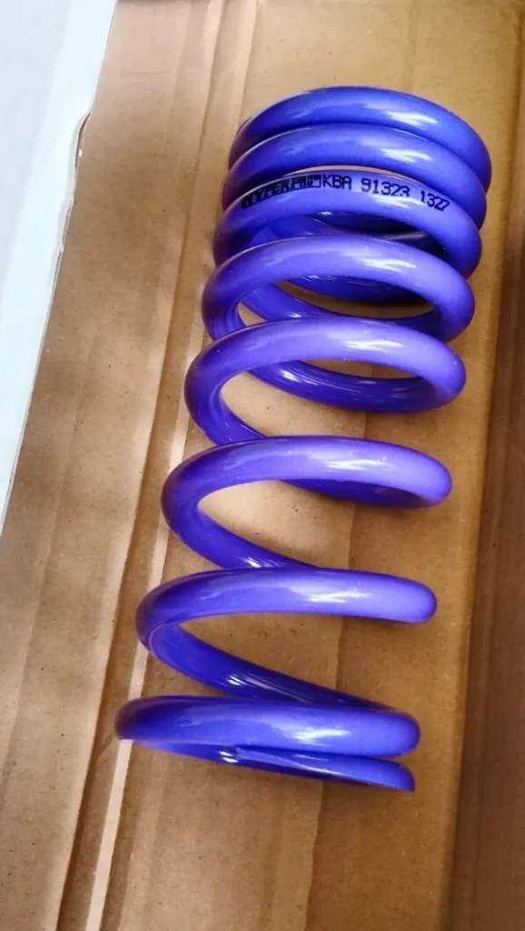 HyperPro Lowering Spring SP-MO-1327 for Yamaha R1 KBA 91323 1327 purple