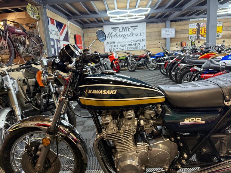 1974 Kawasaki Z1 B 900, restored and owned by Allan Millyard, outstanding, px 
