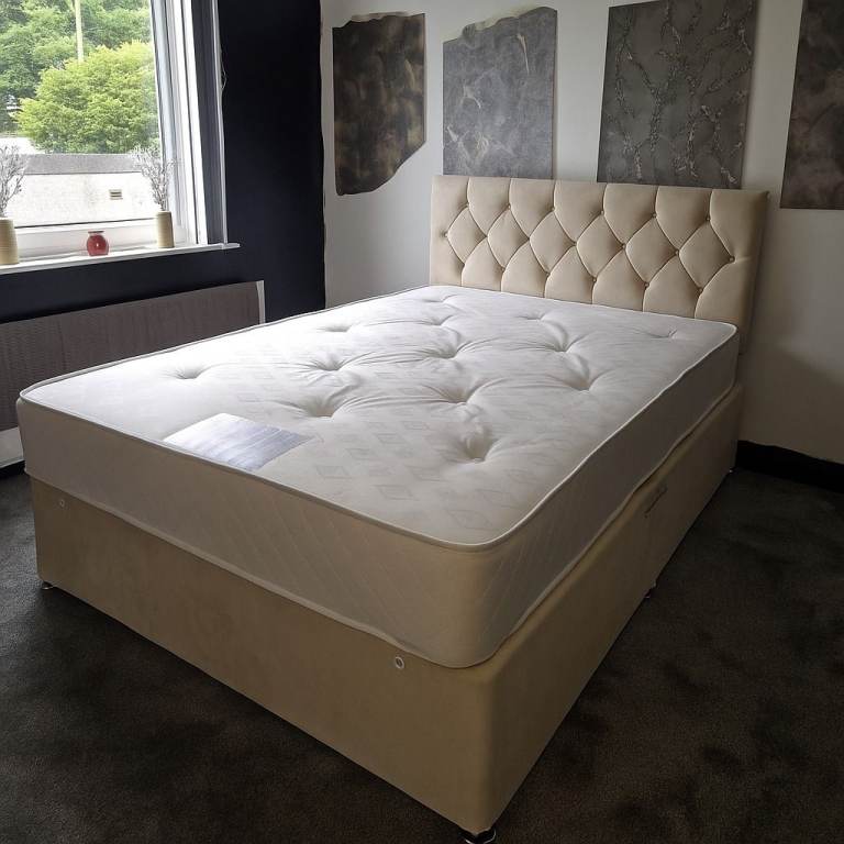 4FT Small Double Divan Bed with Mattress – Today Delivery - All Over London ]]]