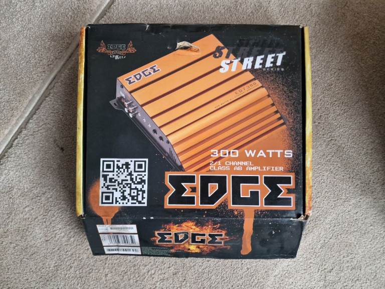 BRAND NEW EDGE ED7300 AMPLIFIER - 2 CHANNEL 300 WATTS