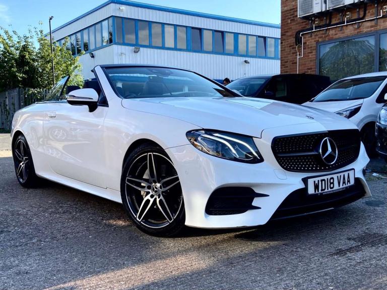 2018 Mercedes-Benz E Class 2.0 E220d AMG Line Cabriolet 2dr Diesel G-Tronic+ Euro 6 (s/s) (194 ps...