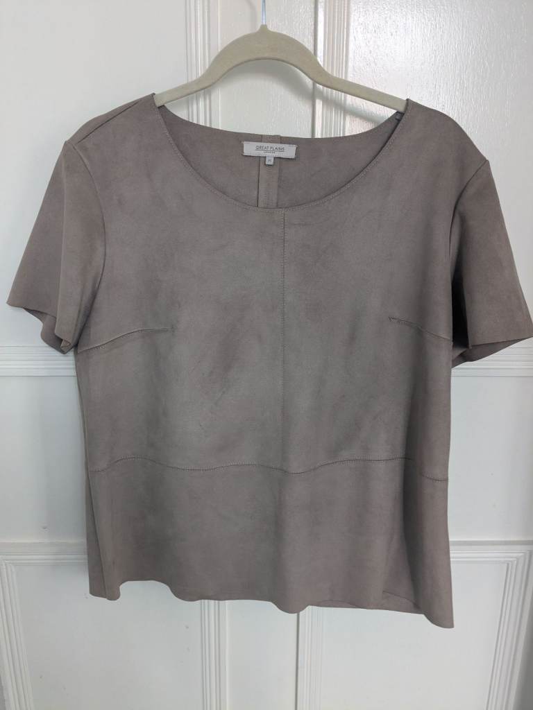 Great Plains Suede Look Top