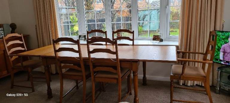 Vintage Jentique Bowman Table & Chairs