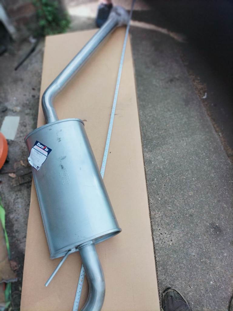 VW T4 centre silencer muffler exhaust exvw3015