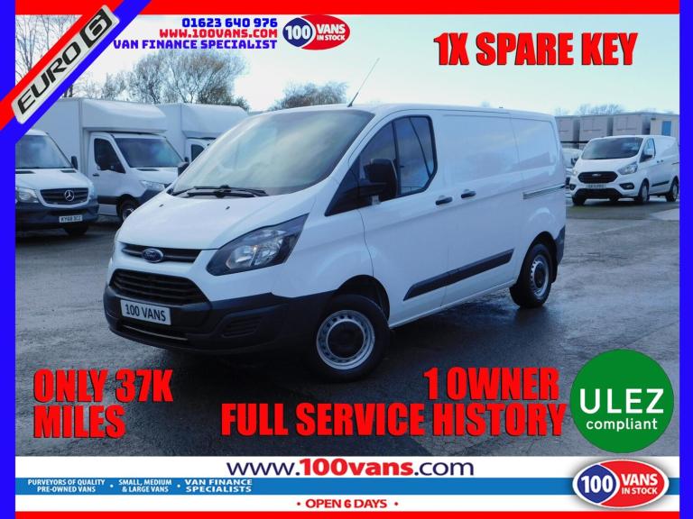 2018 Ford Transit Custom 2.0 TDCi 105ps Low Roof Van PANEL VAN DIESEL Manual