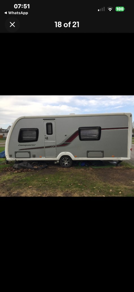 immaculate swift conqueror 507 caravan 2011