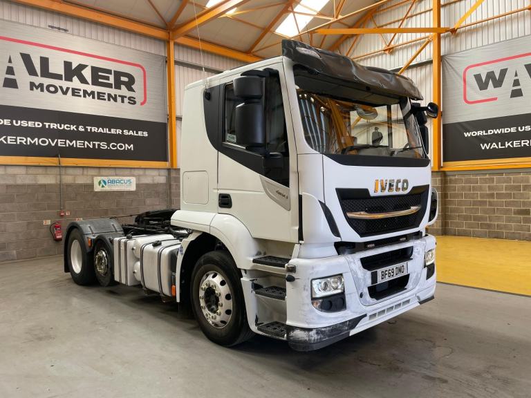 IVECO STRALIS 460 *EURO 6* 6X2 TRACTOR UNIT – 2019 – BF69 DWO