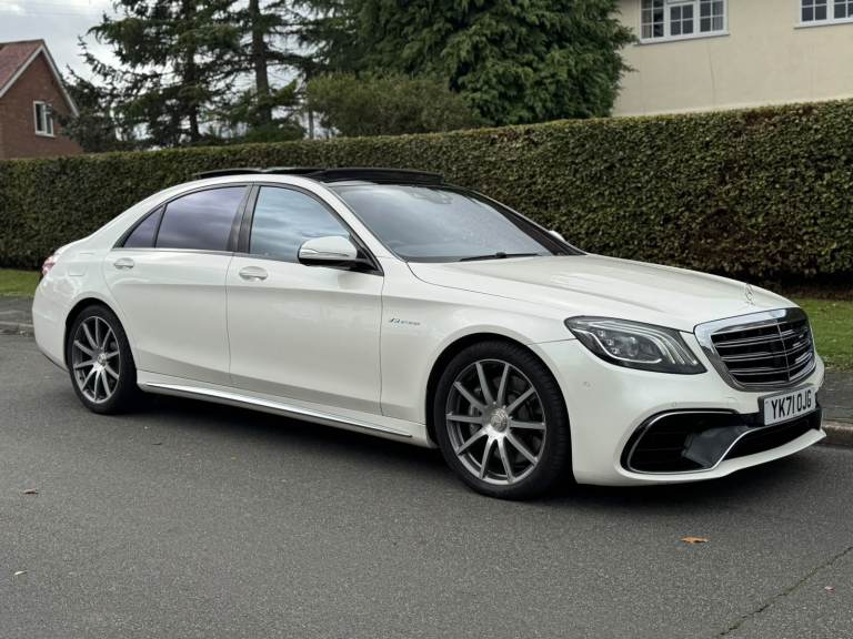 2021 Mercedes S63L AMG Executive 4.0 BI-Turbo V8 Saloon Designo Pearl White 1 Owner 