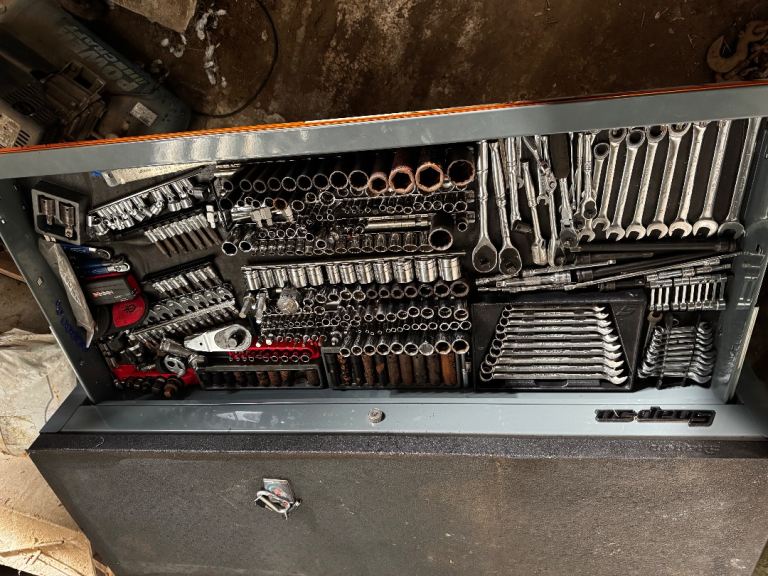 Massive Hand Tool & Power Tool Set with Snap-on Box