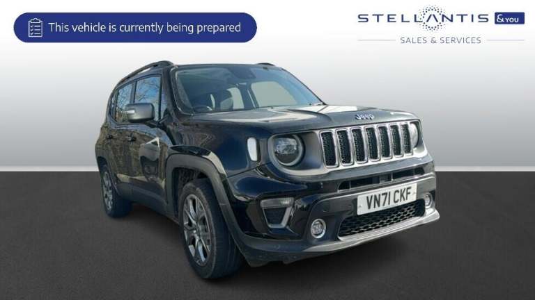 2021 Jeep Renegade 1.3 GSE T4 11.4kWh Limited SUV 5dr Petrol Plug-in Hybrid Auto 4xe Euro 6 (s SU...
