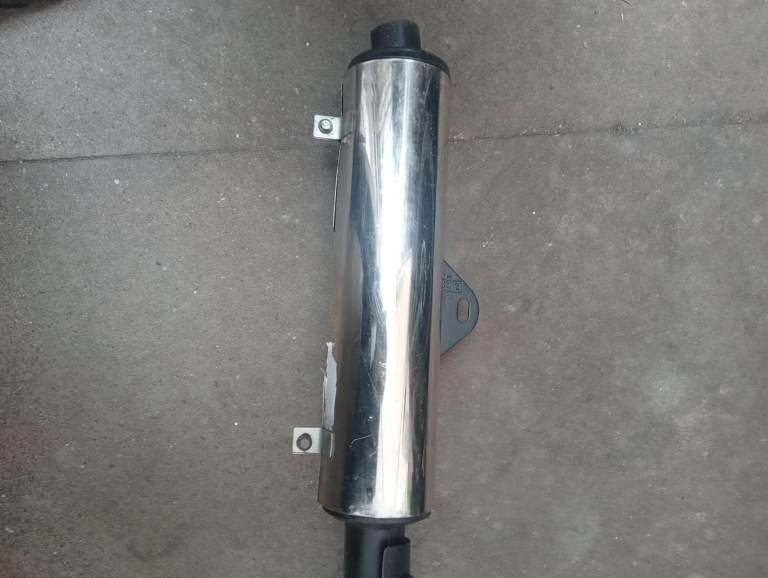 Exhause off super bike