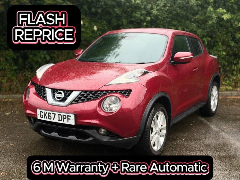 2017 Nissan Juke 1.6 N-Connecta SUV 5dr Petrol XTRON Euro 6 (117 ps) HATCHBACK Petrol Automatic