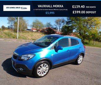 VAUXHALL MOKKA 1.7 CDTi SE 2015,Only 49,000mls,Leather,Bluetooth,Parking Sensors,£35 Tax,62mpg,F.S.H
