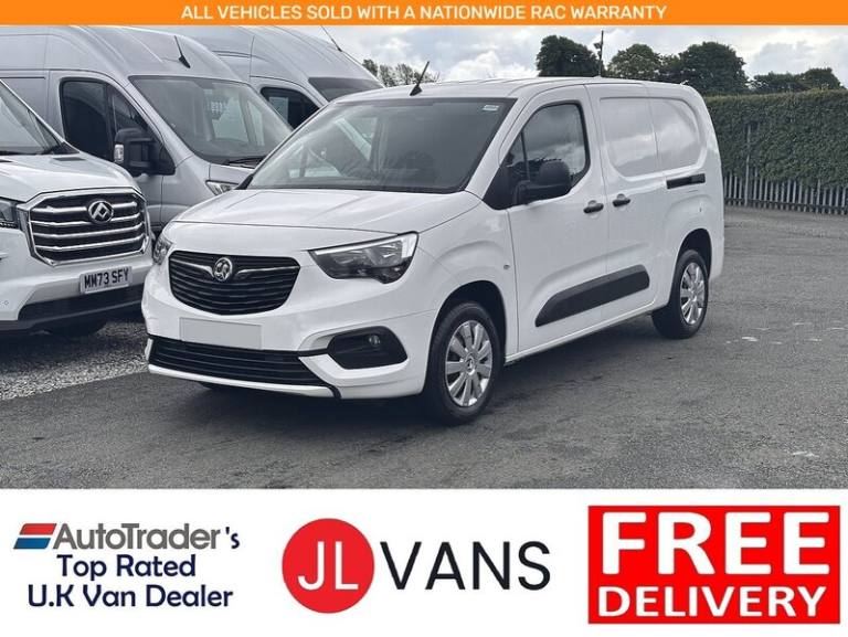 2022 Vauxhall Combo 2300 1.5 Turbo D 100ps H1 Sportive Van [6 Speed] PANEL VAN DIESEL Manual