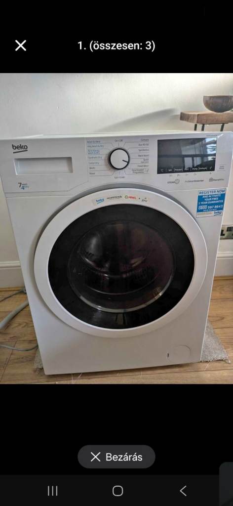 Beko washer dryer