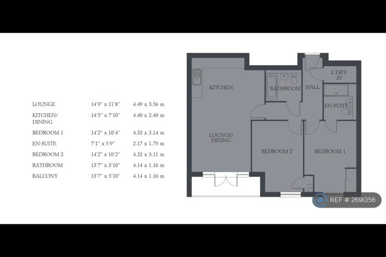 2 bedroom flat in Weldon, Swanscombe, DA10 (2 bed) (#2691356)