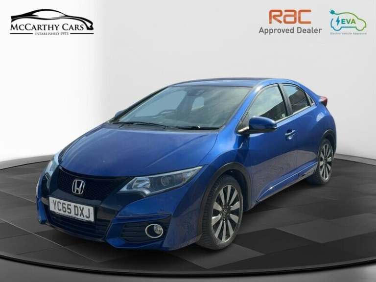 2016 Honda Civic 1.8 i-VTEC SE Plus 5dr Auto HATCHBACK PETROL Automatic