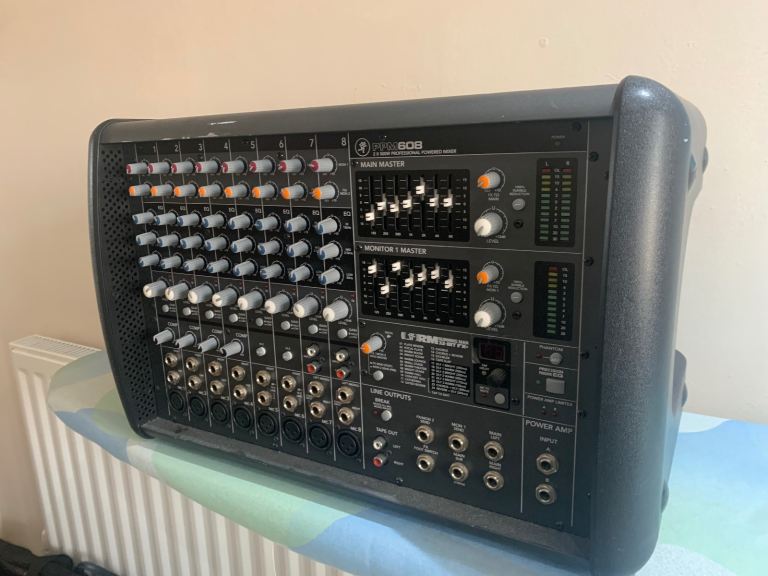 Mackie PPM608 Powered Mixer – Good Working Condition