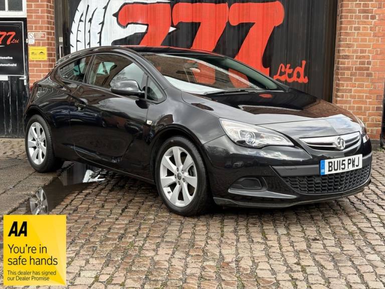 2015 Vauxhall Astra GTC 1.4T 16V 140 Sport 3dr HATCHBACK PETROL Manual