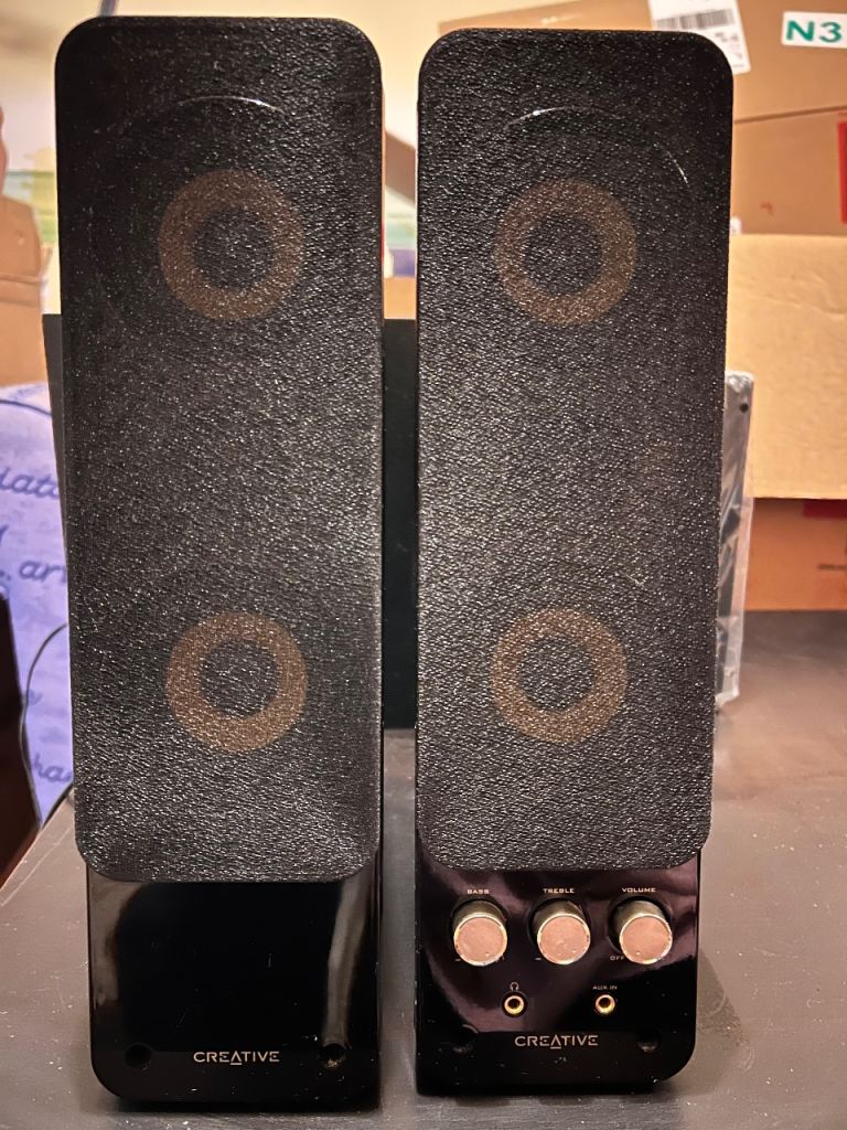 Creative Speakers with Controls – Good Condition