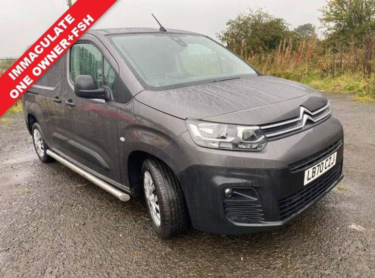 2020 70 CITROEN BERLINGO 1.5 BLUEHDI 850 ENTERPRISE XL 5 SEAT LWB NO VAT VAN EUR
