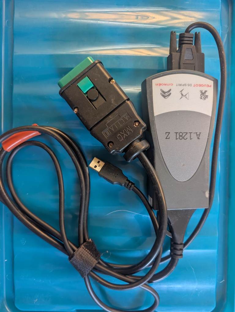 Citroen Peugeot OBD2 diagnostic cable, lexia diagbox 