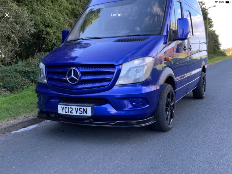 MOTORHOME Mercedes sprinter unfinished project.