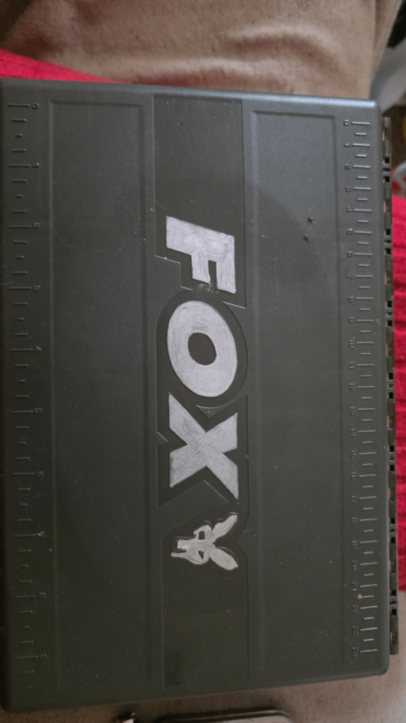 Fox Tackle Box and end tackle 