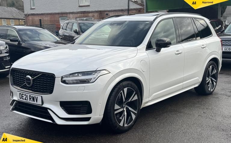 2021 Volvo XC90 2.0h T8 Twin Engine Recharge 11.6kWh R-Design Pro SUV 5dr Petrol Plug-in Hy ESTAT...