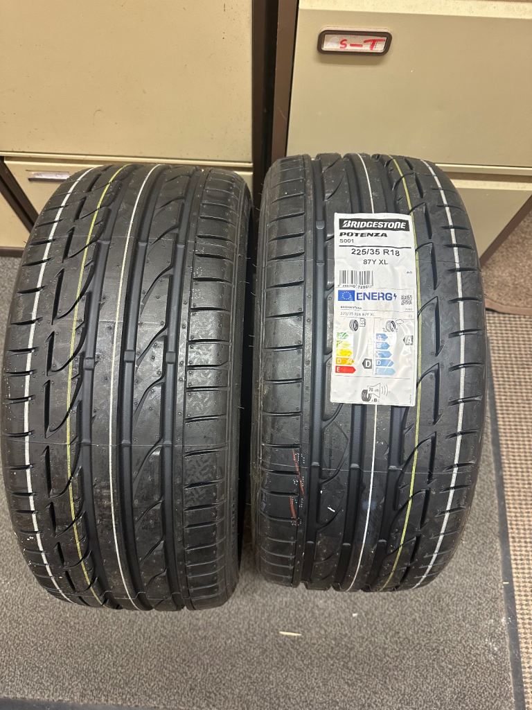 New Bridgestone tyres