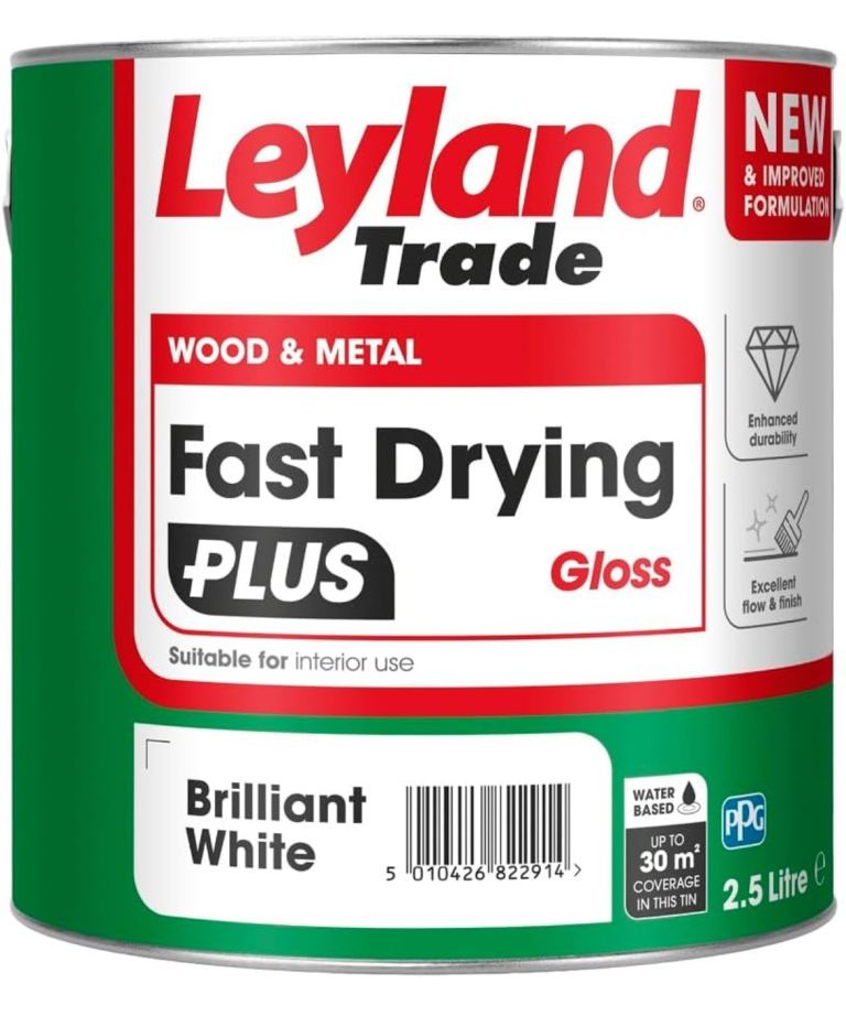 NEW Leyland Trade – Wood & Metal - Fast Drying Plus – Gloss - 