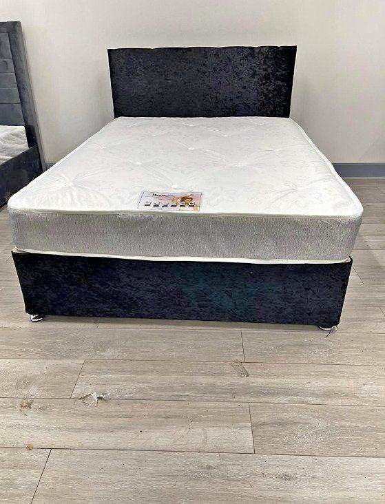 Divan Double (Single / King Size) Bed+Mattress CLEARANCE SALE ON BRAND NEW BEDS WITH MATTRESSES